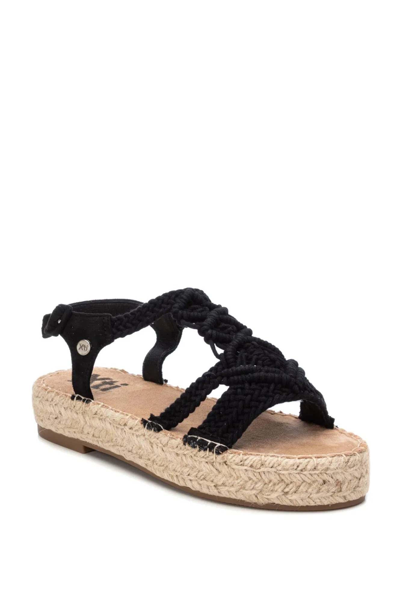 Xti Sandalia De Mujer, Negro Clearance