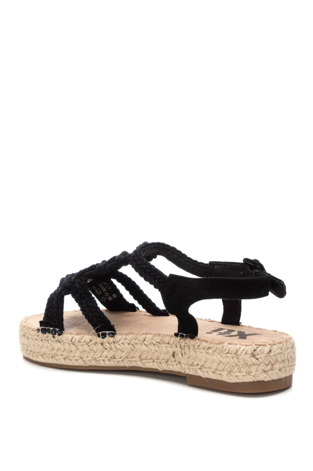 Xti Sandalia De Mujer, Negro Clearance