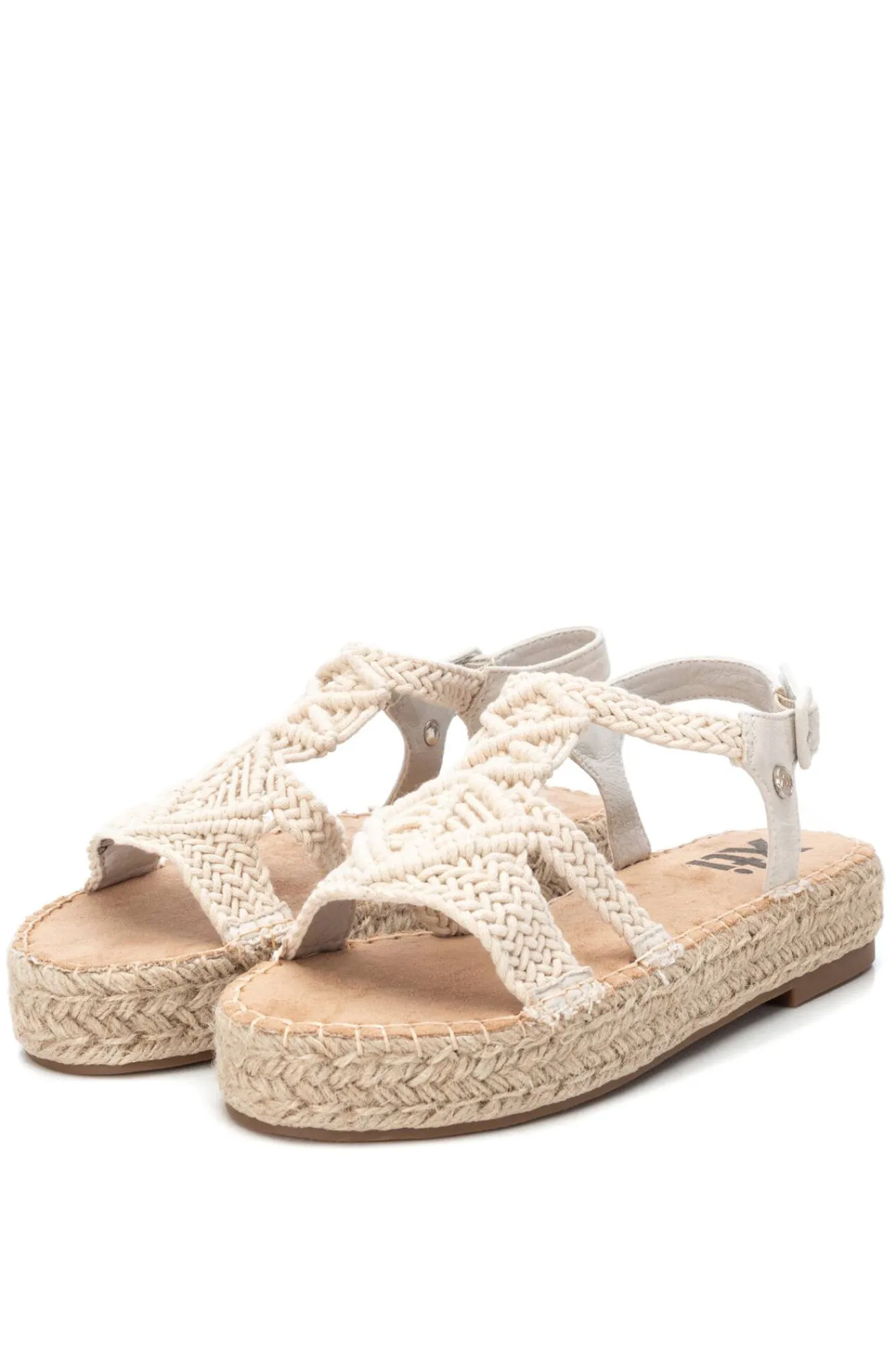 Xti Sandalia De Mujer, Marfil Online