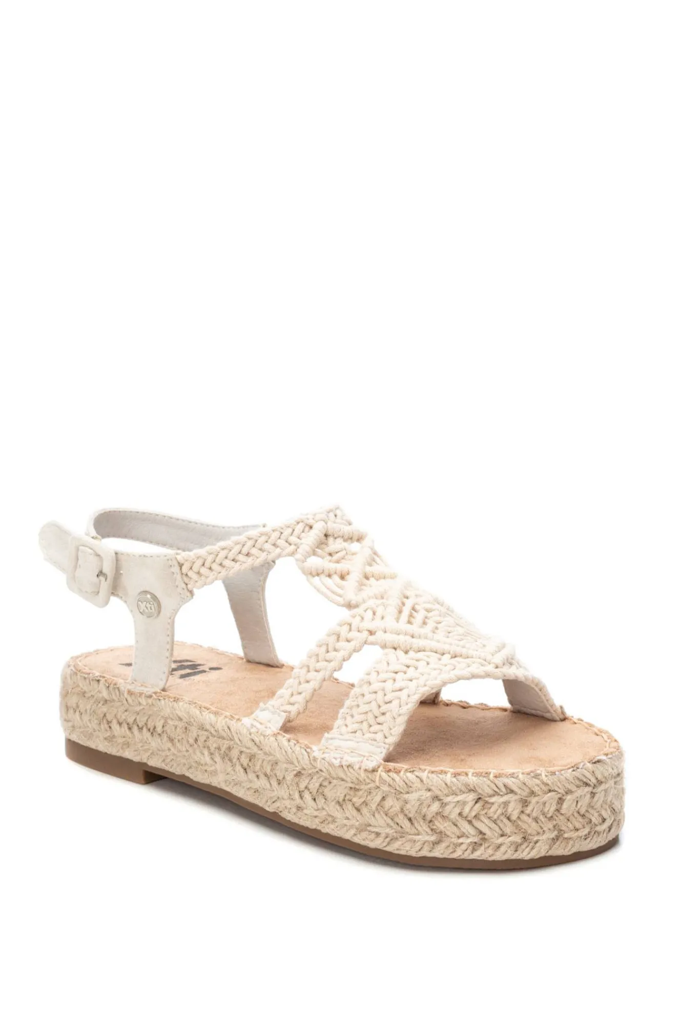 Xti Sandalia De Mujer, Marfil Online