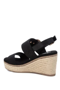 Xti Sandalia De Mujer, Negro Discount