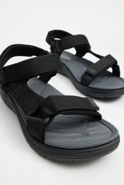 Inside Sandalia Deportiva Nylon Negra Negro