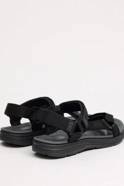 Inside Sandalia Deportiva Nylon Negra Negro