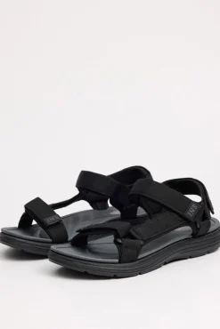 Inside Sandalia Deportiva Nylon Negra Negro