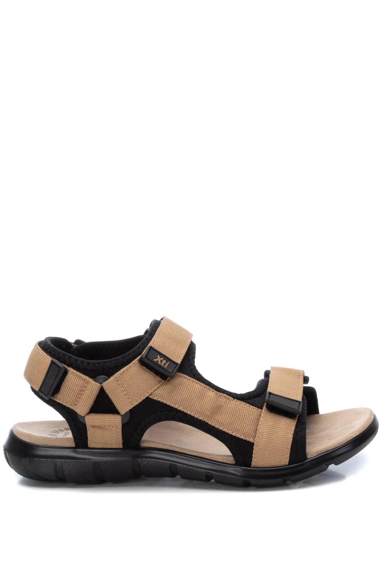 Xti Sandalia Estilo Trekking De Hombre, Tostado Outlet