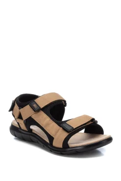 Xti Sandalia Estilo Trekking De Hombre, Tostado Outlet