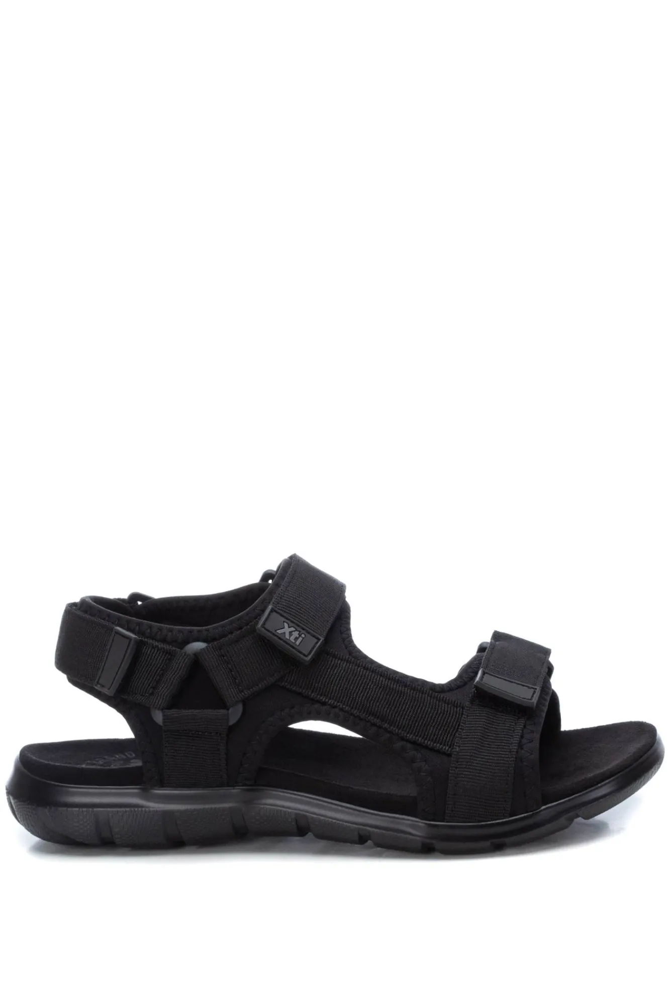 Xti Sandalia Estilo Trekking De Hombre, Negro Online