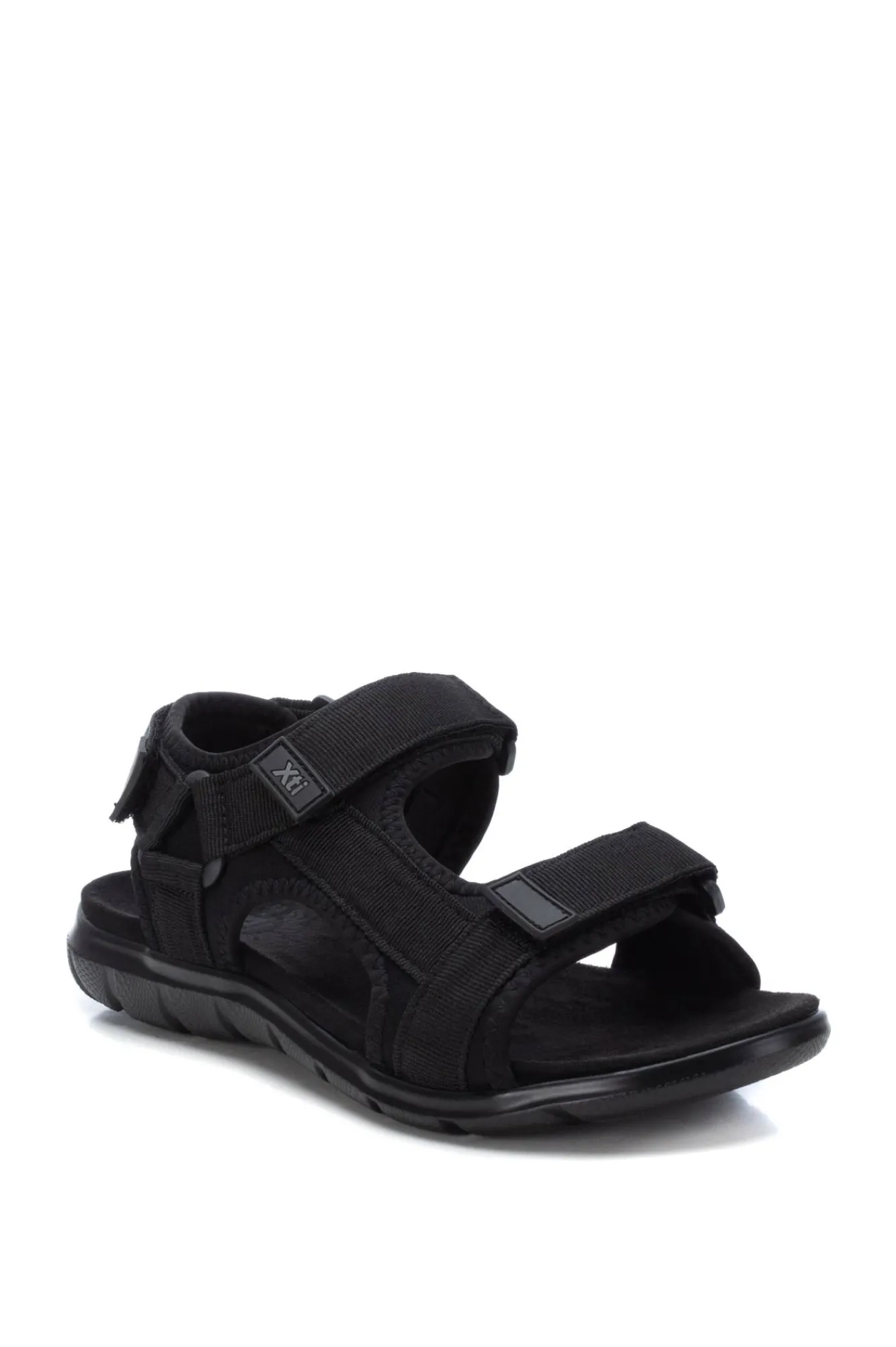Xti Sandalia Estilo Trekking De Hombre, Negro Online