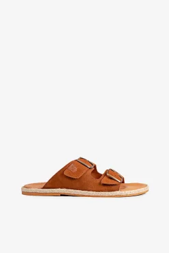 Popa Sandalia Icacos Serraje Cuero Marron Outlet