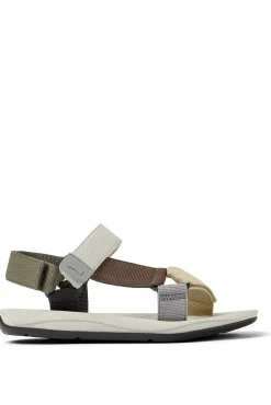 Camper Sandalia Negra Para Hombre. Multicolor New
