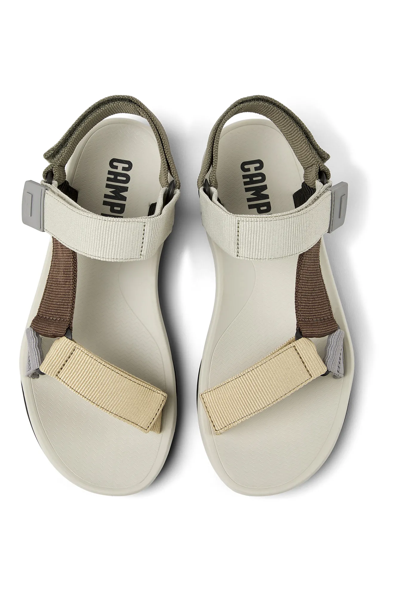 Camper Sandalia Negra Para Hombre. Multicolor New