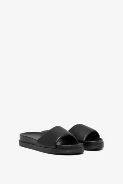 Only Sandalia Plana Tira Negro