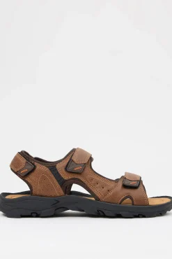 Inside Sandalia Velcro Cangrejera Spo Marron Medio Hot