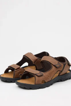 Inside Sandalia Velcro Cangrejera Spo Marron Medio Hot