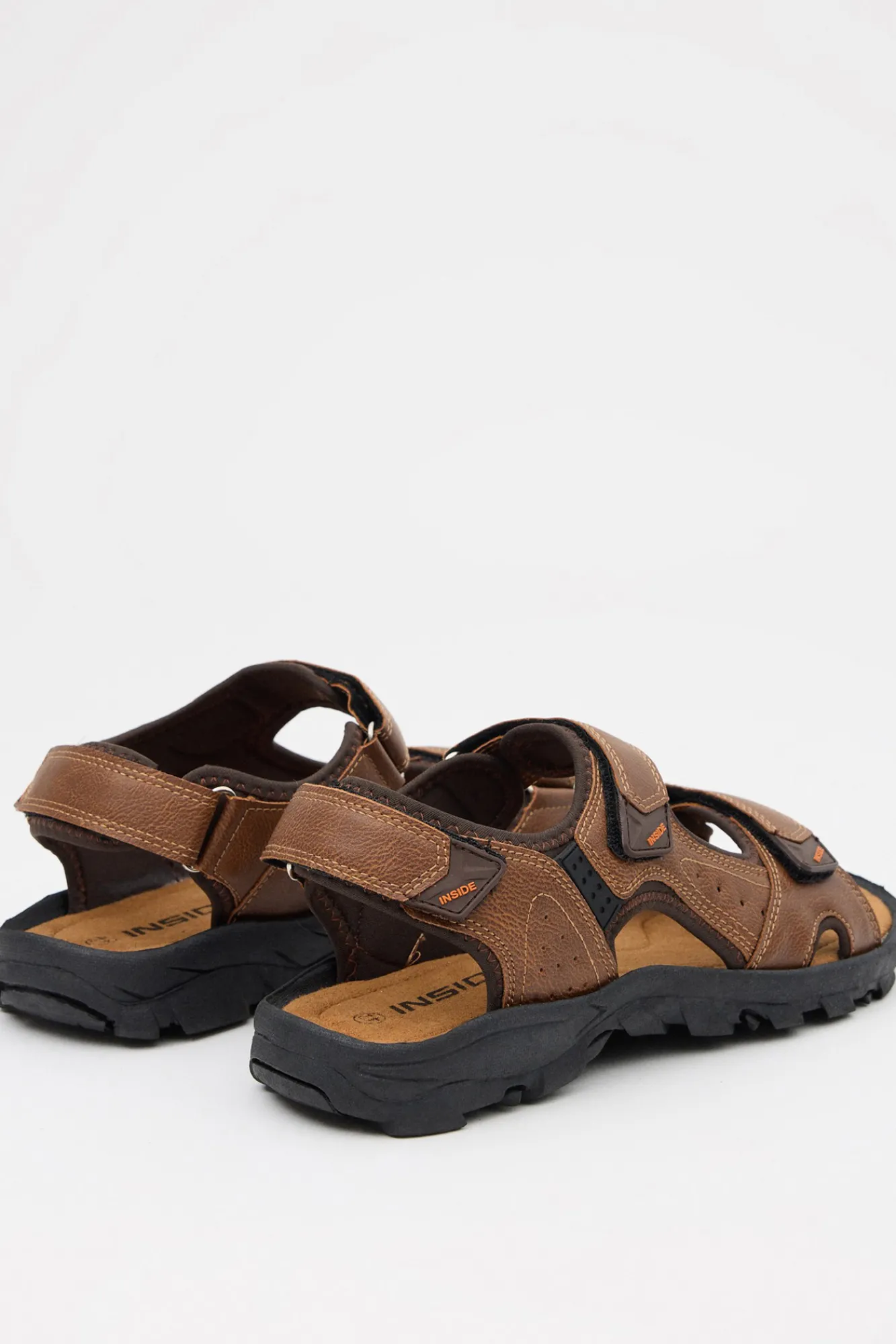 Inside Sandalia Velcro Cangrejera Spo Marron Medio Hot