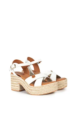 Popa Sandalias Clifton Piel Blanco New