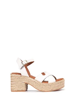 Popa Sandalias Clifton Piel Blanco New