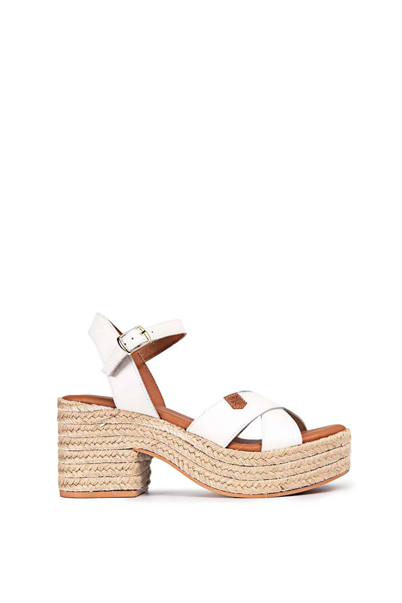 Popa Sandalias Clifton Piel Blanco New