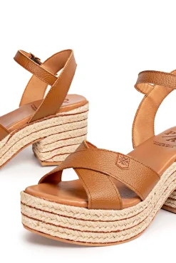 Popa Sandalias Clifton Piel Cuero Marron Best