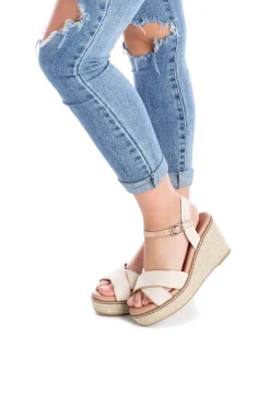 Xti Sandalias Con Cuna Beige Hot