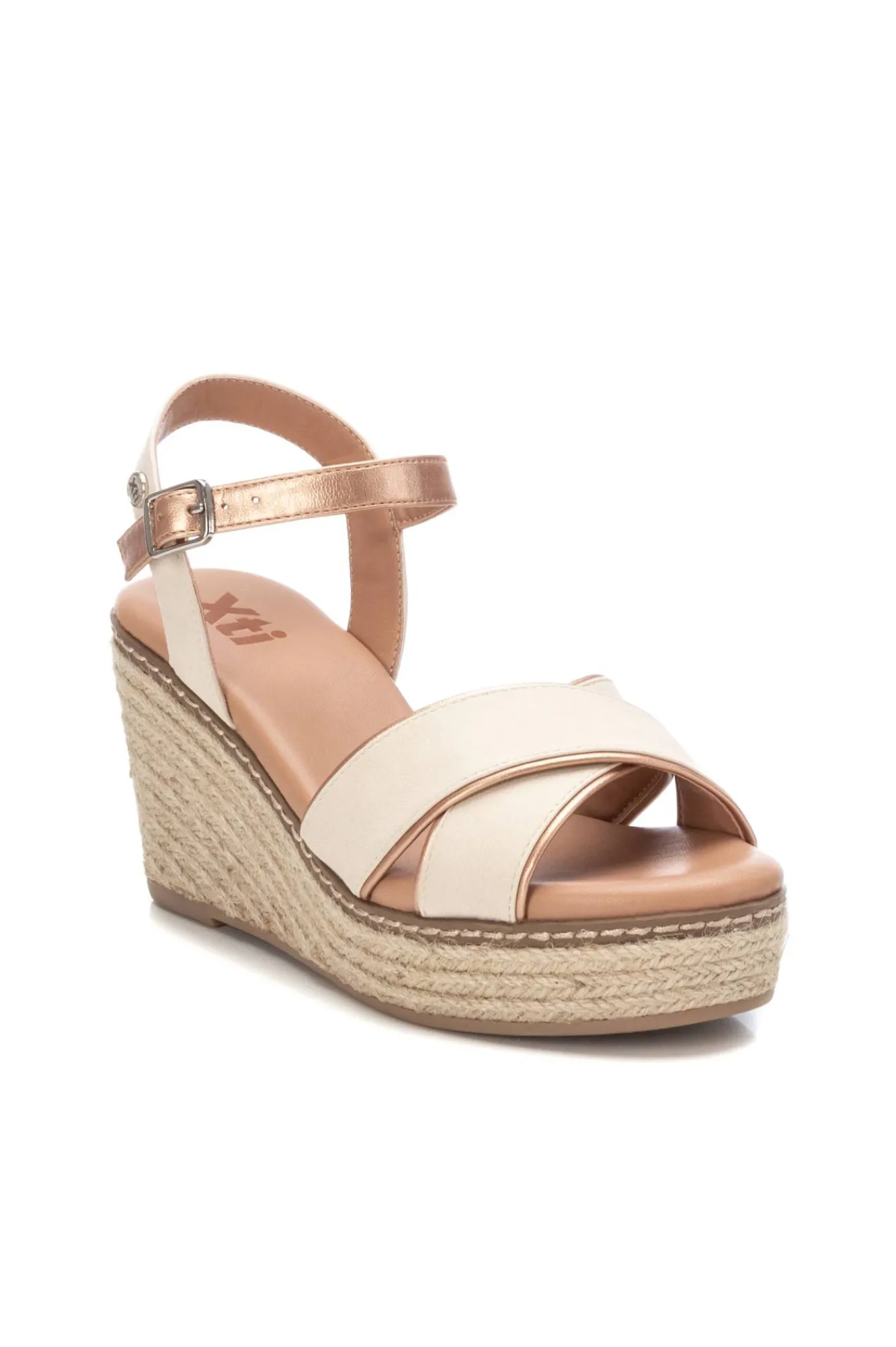 Xti Sandalias Con Cuna Beige Hot