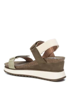Xti Sandalias Con Cuna Kaki Sale