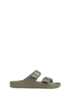 Jack & Jones Sandalias De Cana Baja Verde Hot