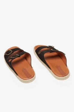 Popa Sandalias Icacos Serraje Negro Sale
