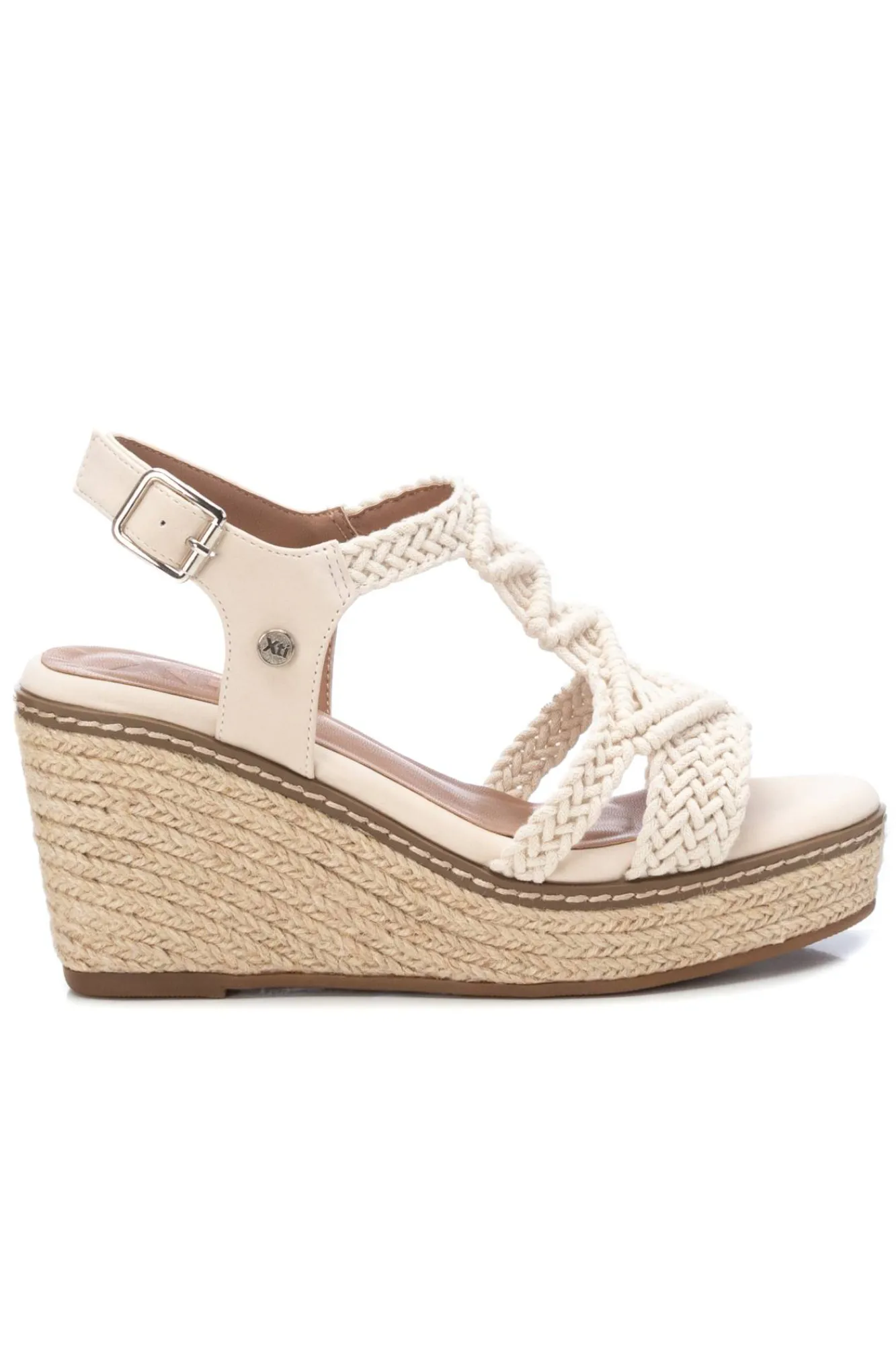 Xti Sandalias Macrame Con Cuna Marfil Discount