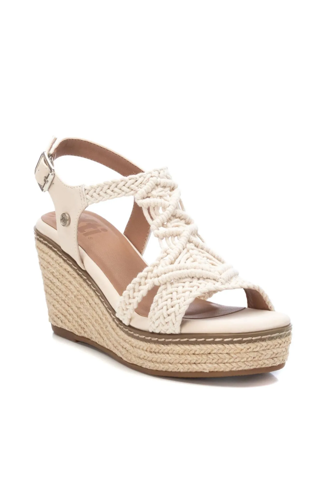 Xti Sandalias Macrame Con Cuna Marfil Discount