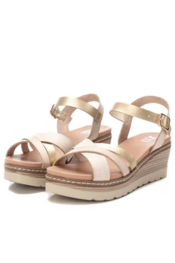 Xti Sandalias Tiras Cruzadas Marfil Clearance