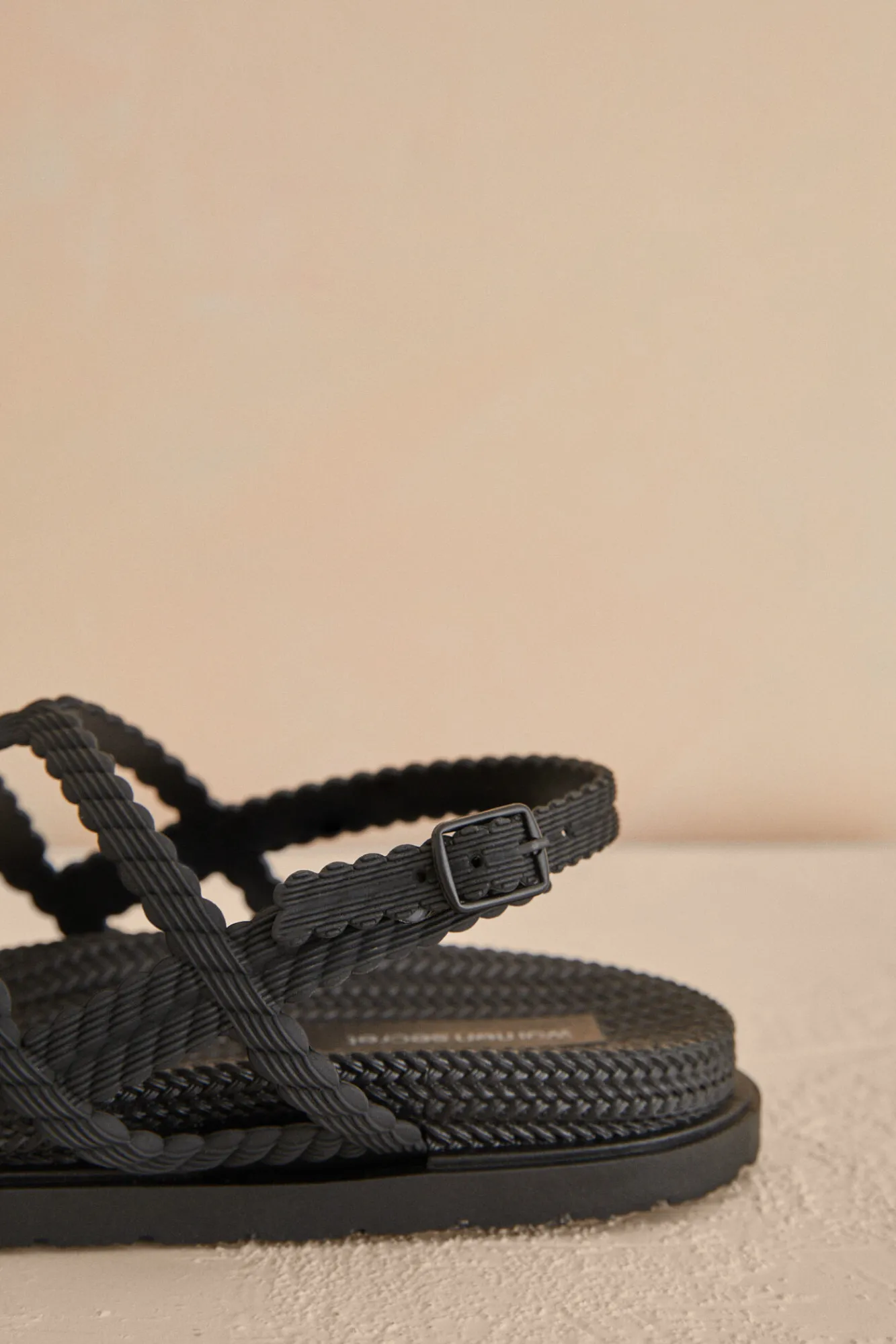 Women'secret Sandalias Tiras Cruzadas Negro Online