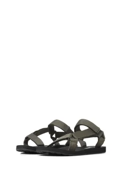Jack & Jones Sandalias Tiras Microfibra Verde