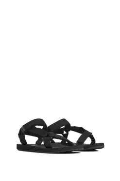 Jack & Jones Sandalias Tiras Microfibra Negro Online