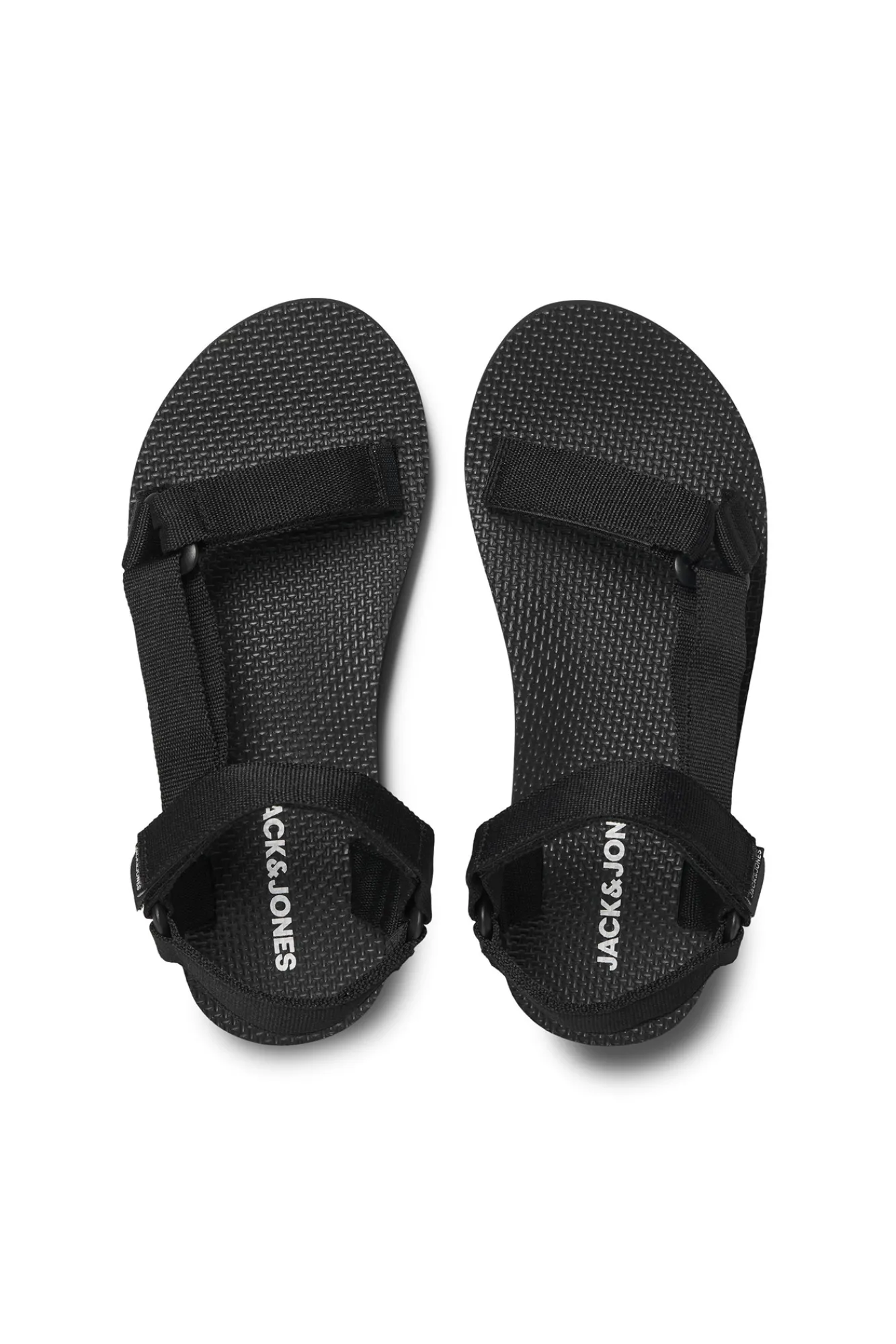 Jack & Jones Sandalias Tiras Microfibra Negro Online