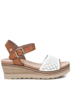 Xti Sandalias Troqueladas Con Cuna Blanco Hot