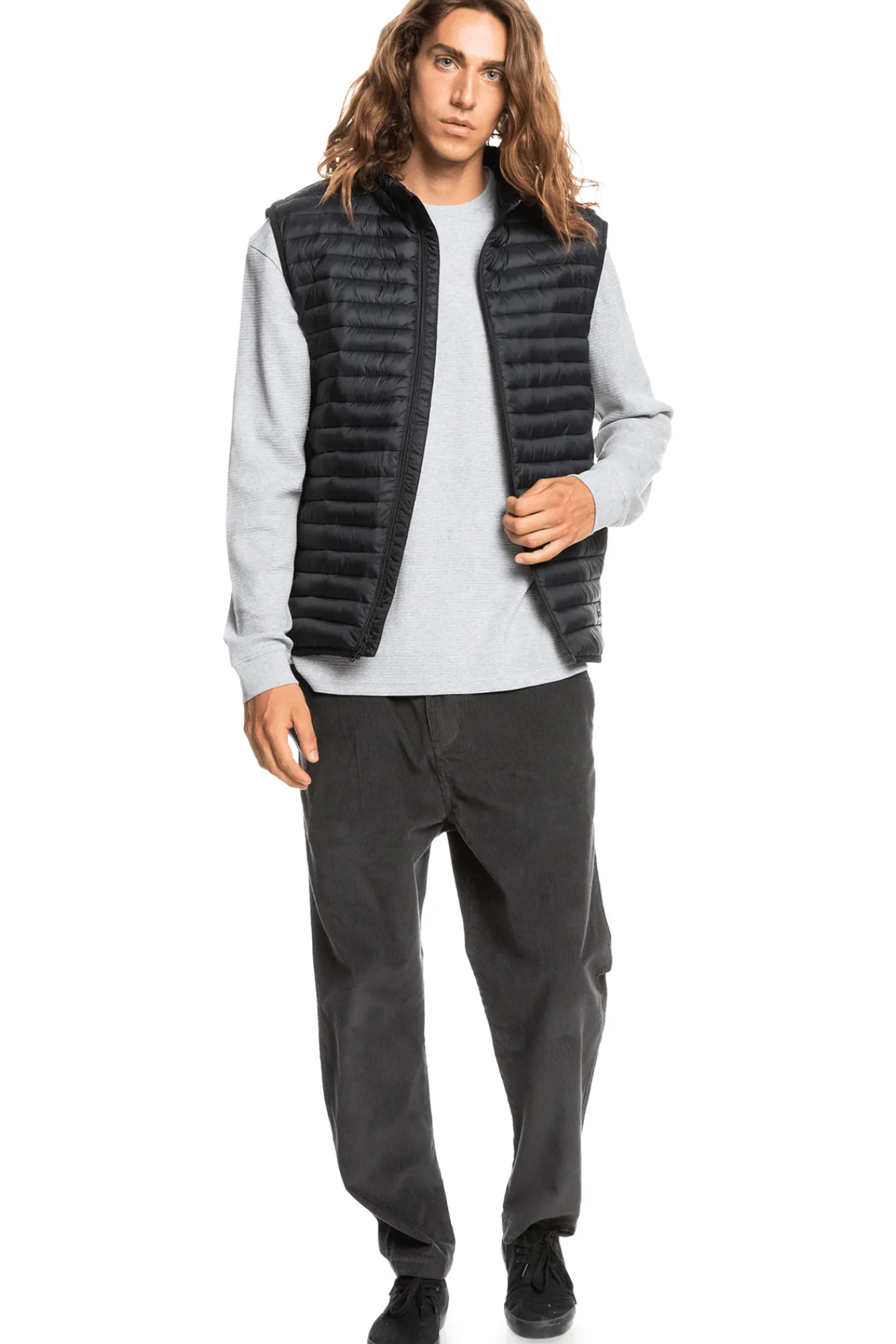 Quiksilver Scaly - Chaleco Para Hombre Negro Outlet