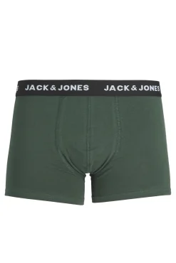 Jack & Jones Set De Boxer Y Calcetines Verde Best
