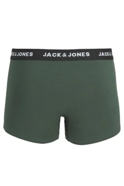 Jack & Jones Set De Boxer Y Calcetines Verde Best