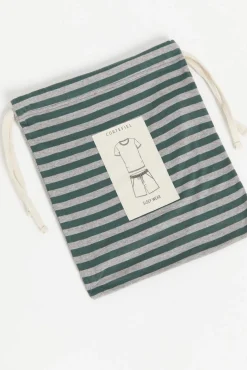 Cortefiel Set De Pijama Punto Gris