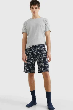 * Set De Short Y Camiseta Estampado New