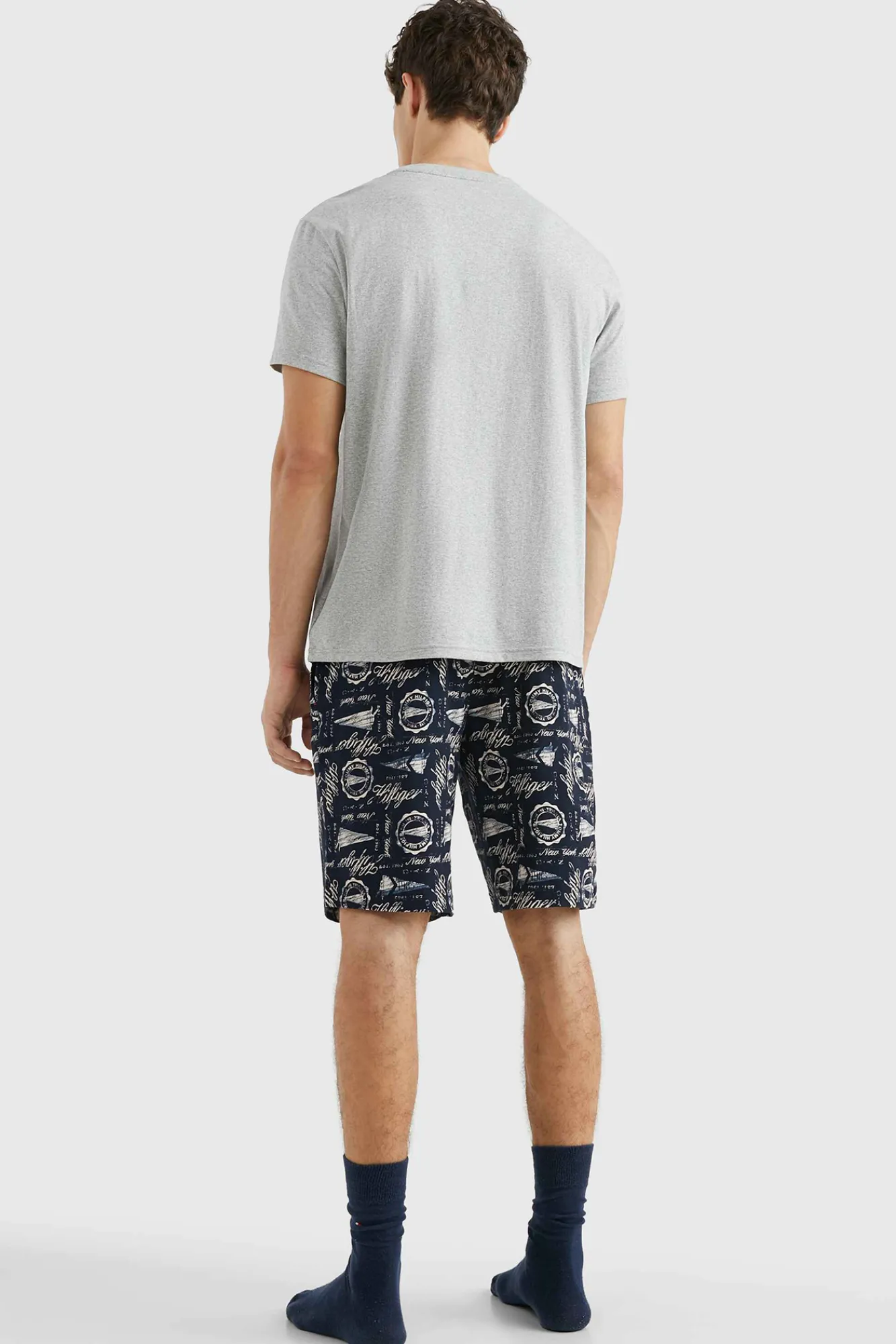 * Set De Short Y Camiseta Estampado New