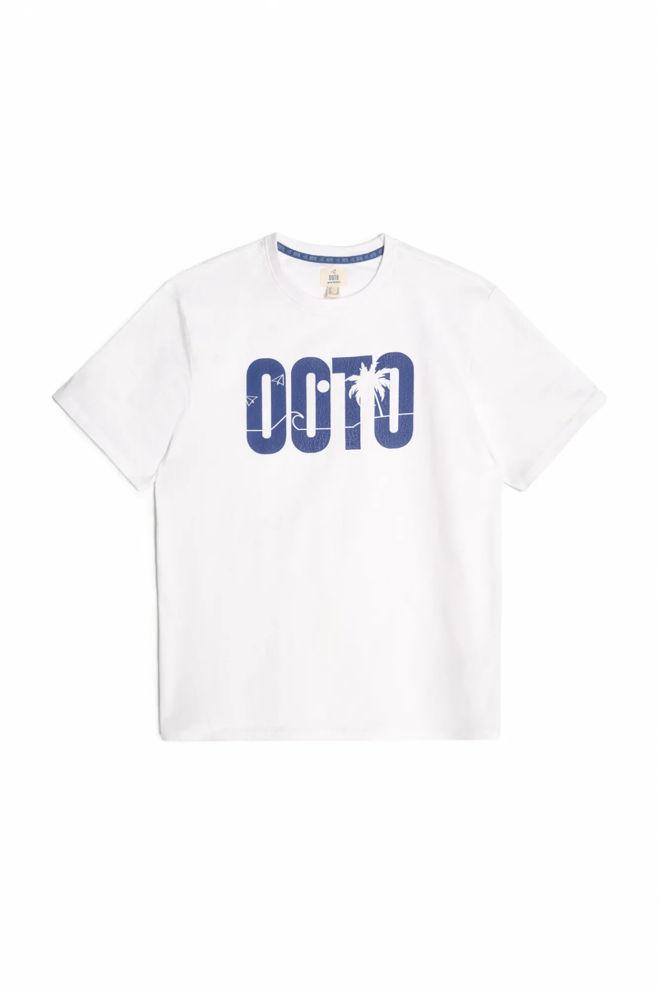Ooto Set Pijama Manga Corta Blanco Best
