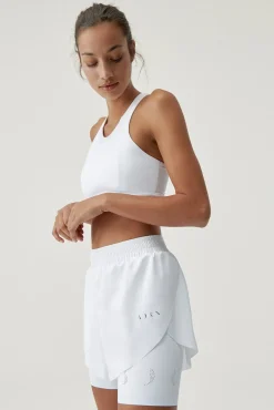 Born Living Yoga Short Bikila White Blanco