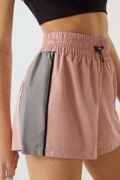 Dash and Stars Short Color Block Rosa Hot