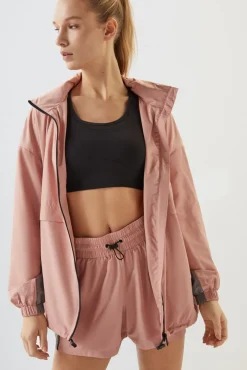 Dash and Stars Short Color Block Rosa Hot