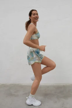 Dash and Stars Short Contraste Estampado New