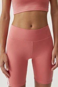 Born Living Yoga Short Daira Pink Peach/White Rosa