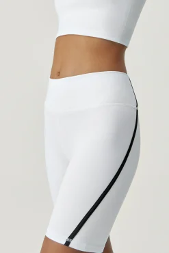 Born Living Yoga Short Daira White/Black Blanco Hot