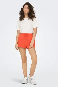 Only Short Jogger Basico Naranja Clearance